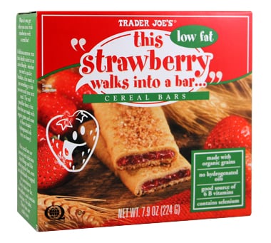 Strawberry Cereal Bars