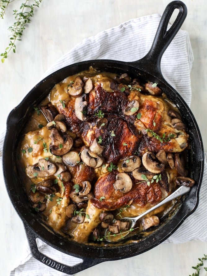 Chicken With Mushrooms