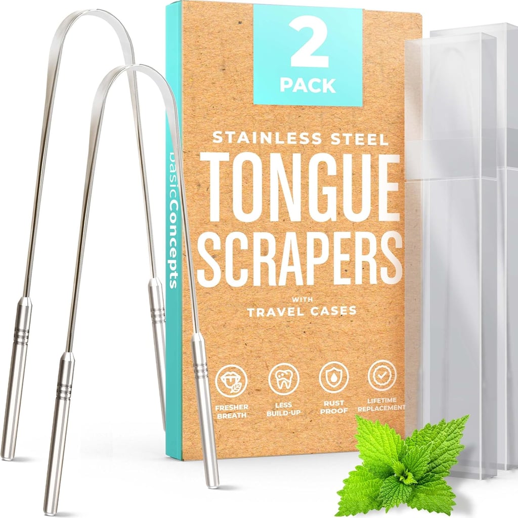 A Demure Tongue Scraper
