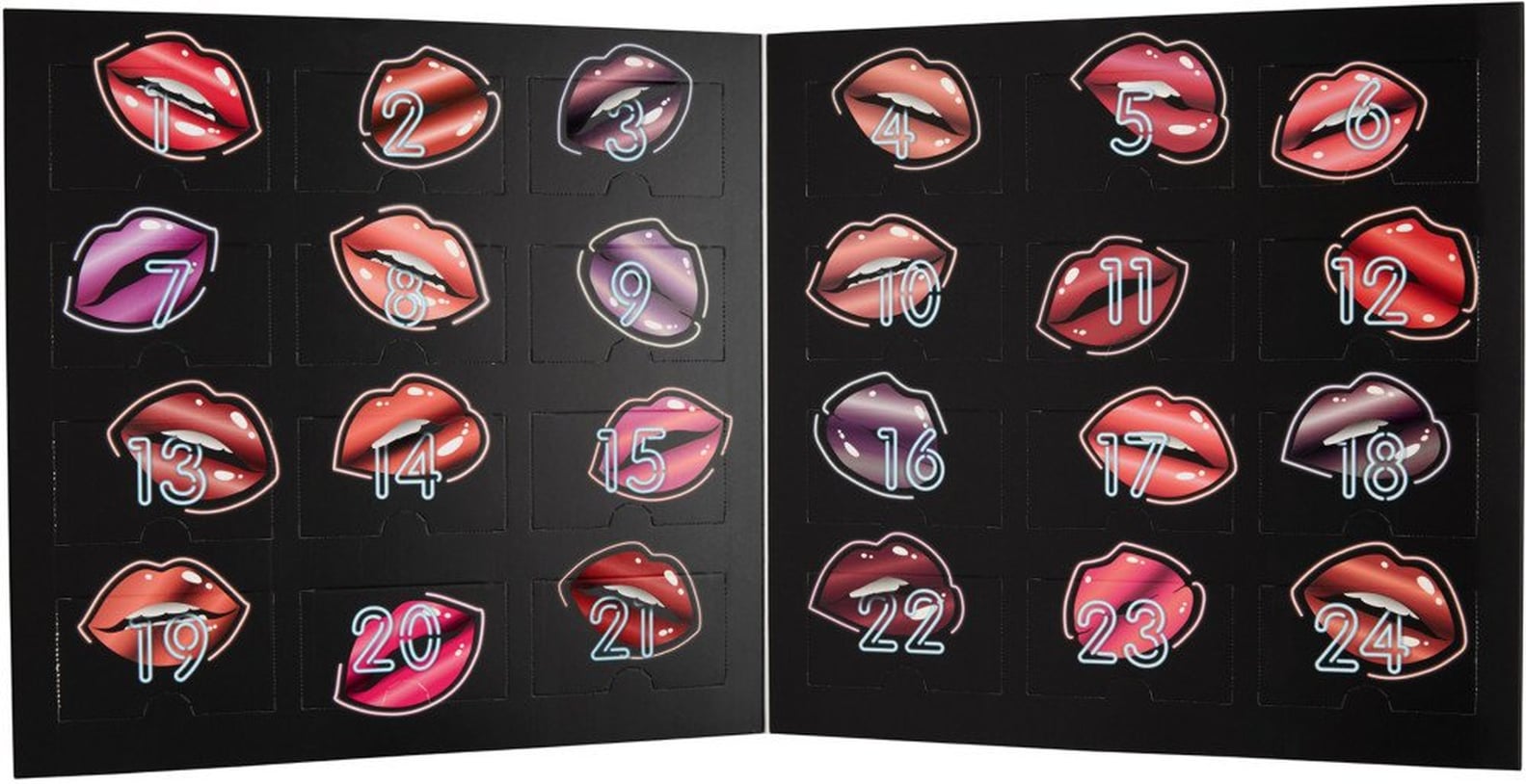 NYX Lipstick Advent Calendar 2017 PS Beauty