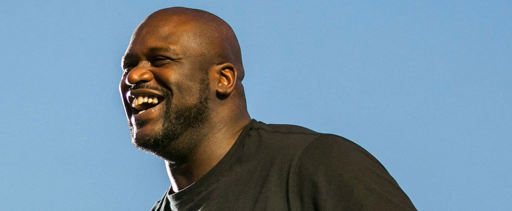 Shaq Falls on Inside the NBA