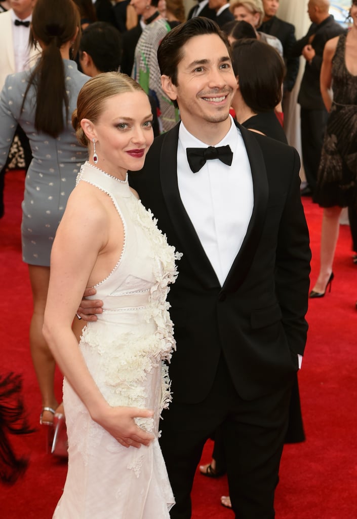 Amanda Seyfried Justin Long at Met Gala May 2015