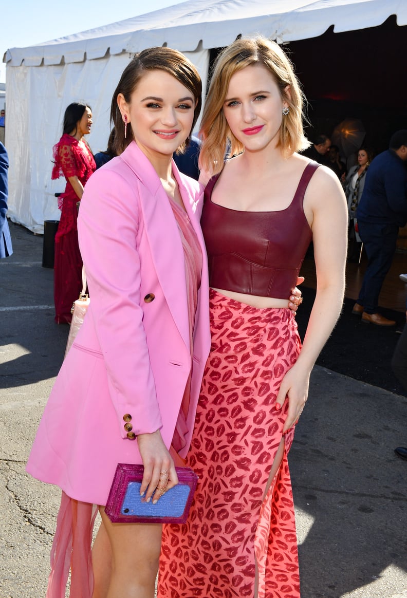 Joey King and Rachel Brosnahan at the 2020 Spirit Awards