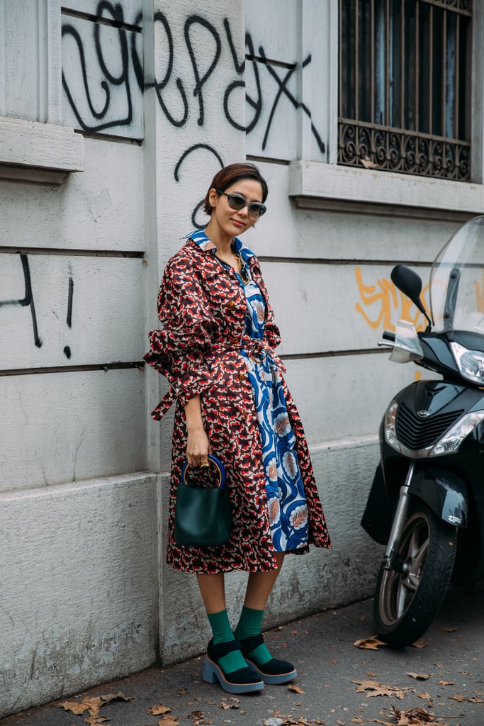 Street Style at Milan Fashion Week Fall 2018 | POPSUGAR Fashion