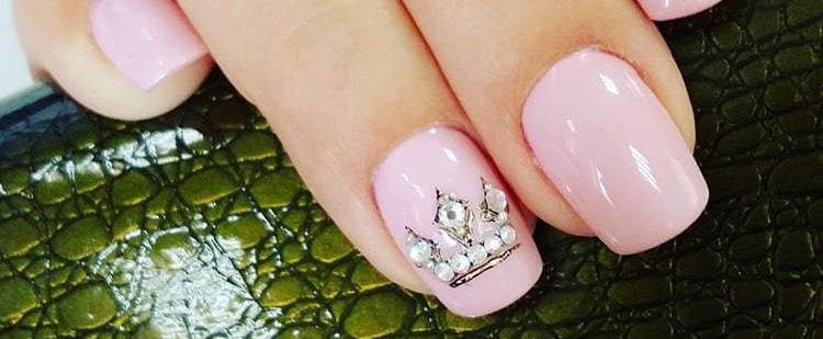 Crown and Tiara Nail Art Ideas