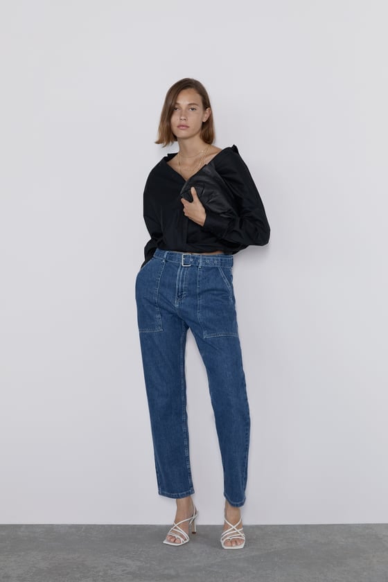 zara baggy cargo pants