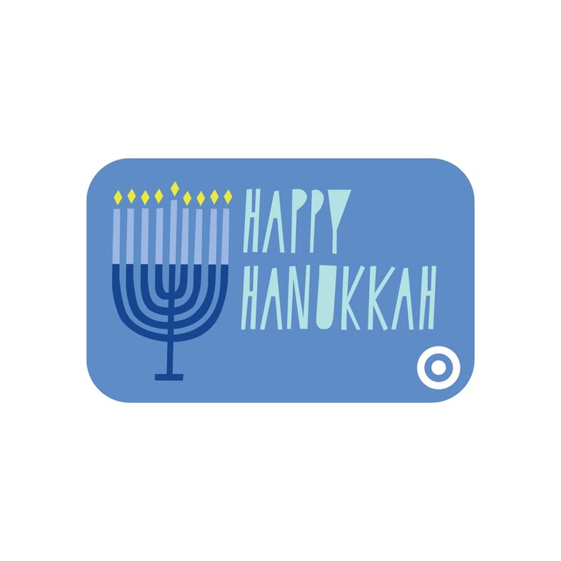 Hanukkah Menorah Gift Card