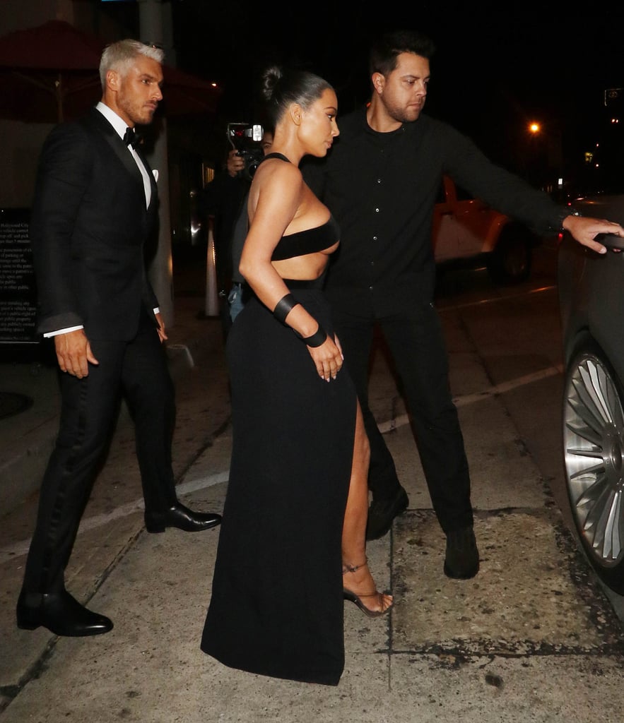 Kim Kardashian Vintage Thierry Mugler Gown 2019