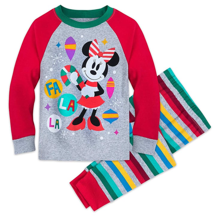 Disney Minnie Mouse Christmas Pajamas for Kids Disney Pajamas on