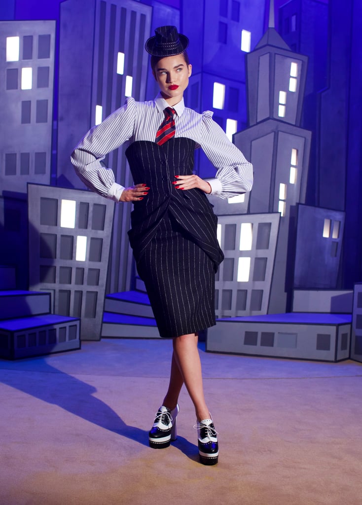 Hailey Bieber Walks in the Fall 2021 Moschino Runway Show