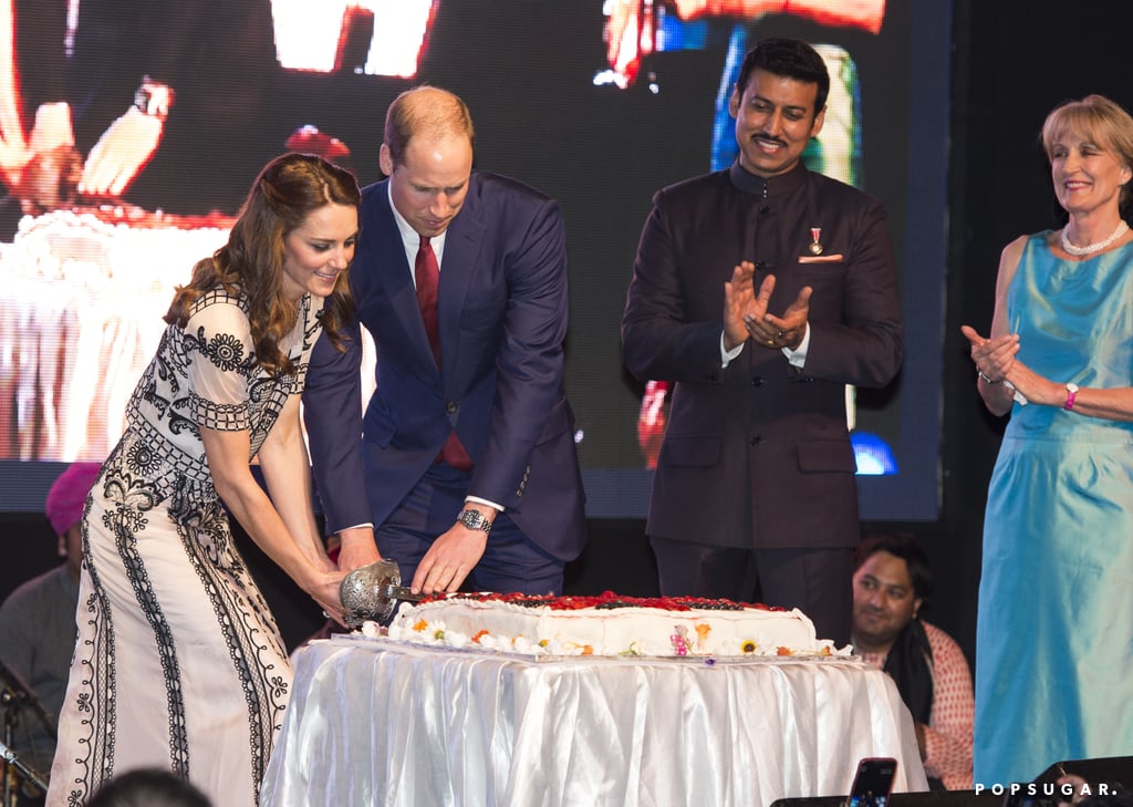 Kate Middleton and Prince William Queen's Party India 2016
