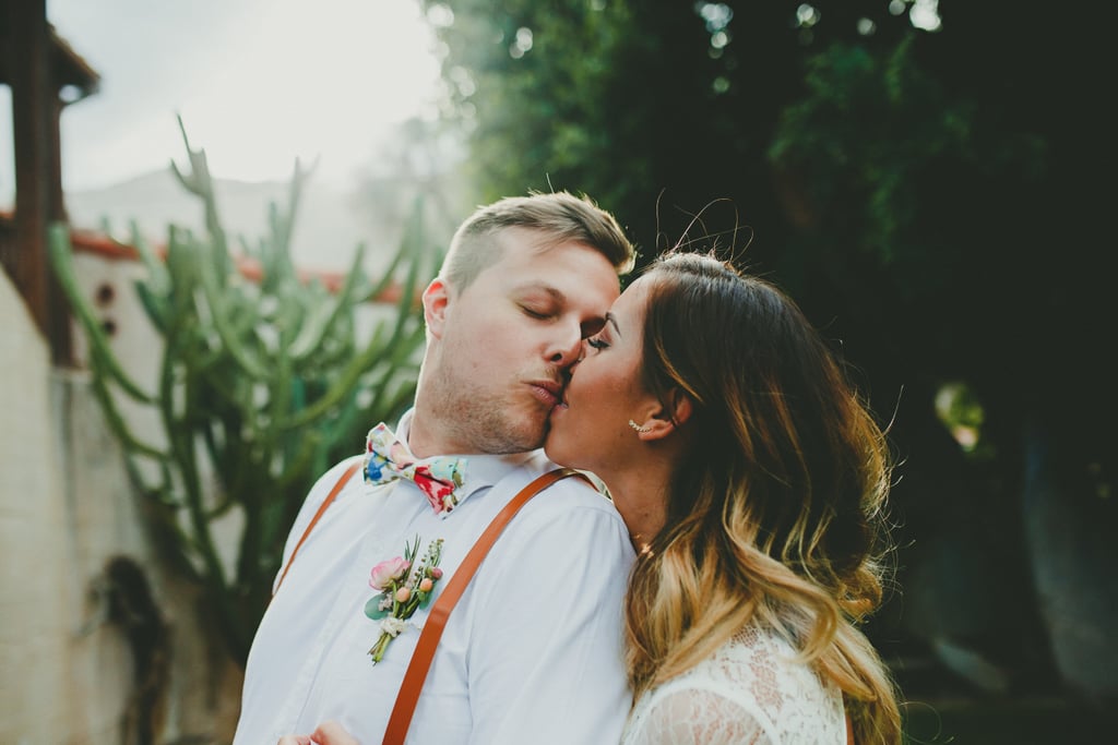 Trendy Palm Springs Wedding