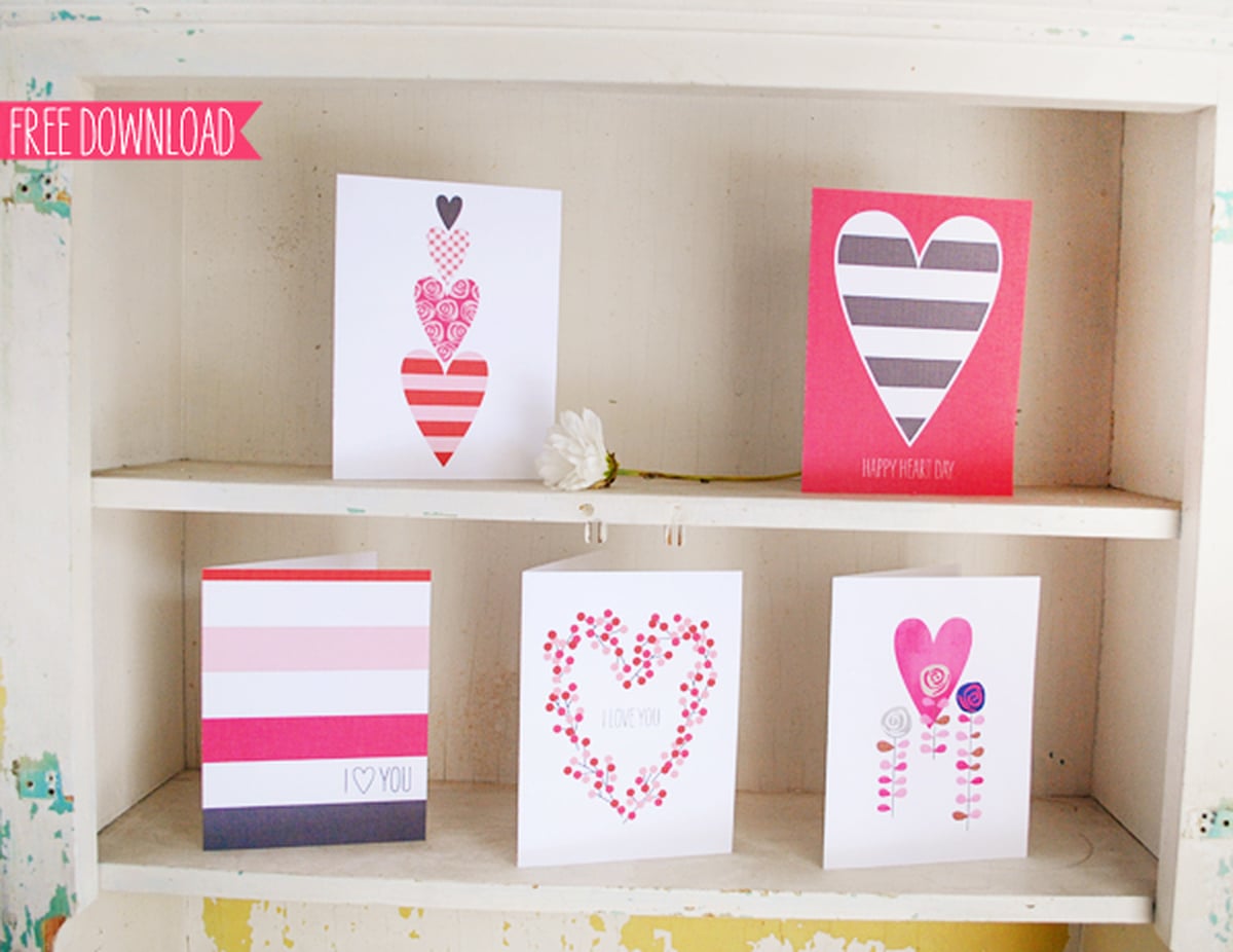 Valentine's Day Free Printable Cards | PS Smart Living