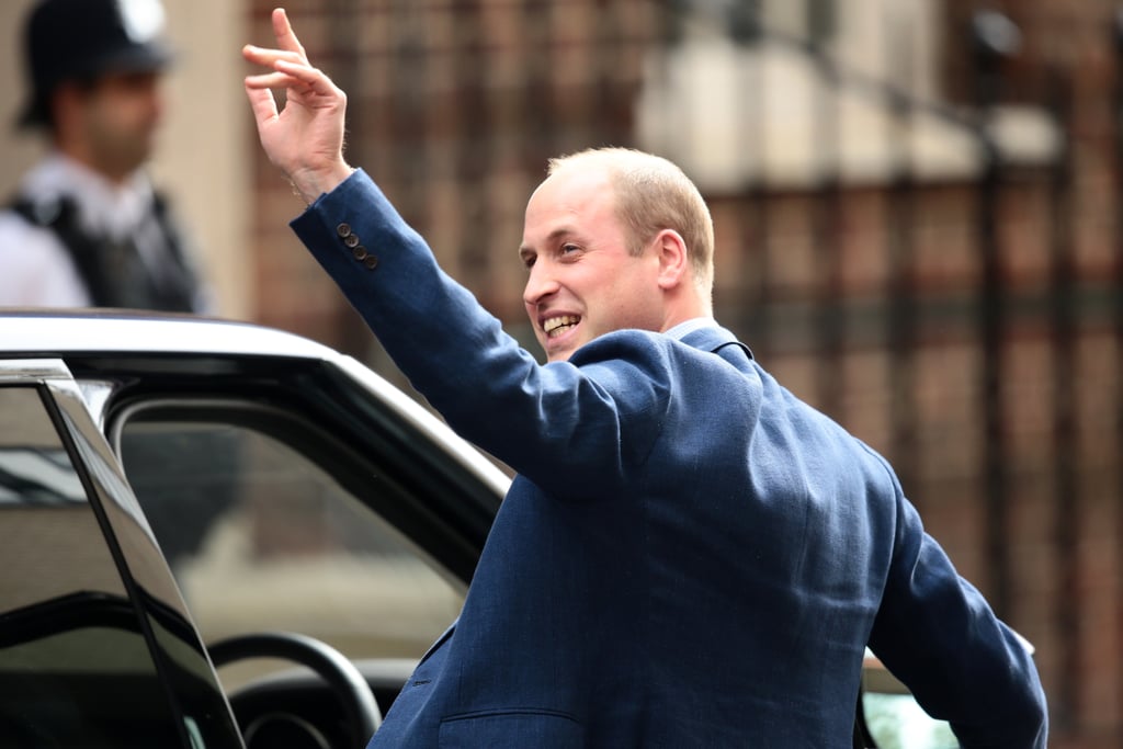 Prince William Steps Out After Welcoming Third Child