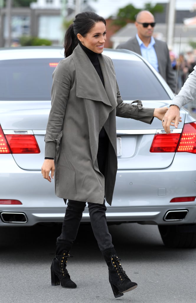 Meghan Markle Stuart Weitzman Boots October 2018