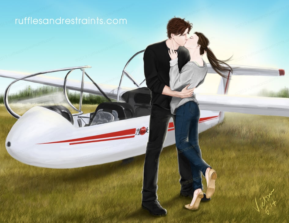 Happy Landing Fifty Shades Of Grey Fan Art Ruffles And Restraints Popsugar Love And Sex Photo 21 