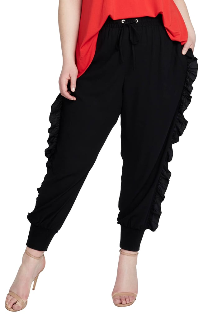 Rachel Rachel Roy Ruffle Track Pants