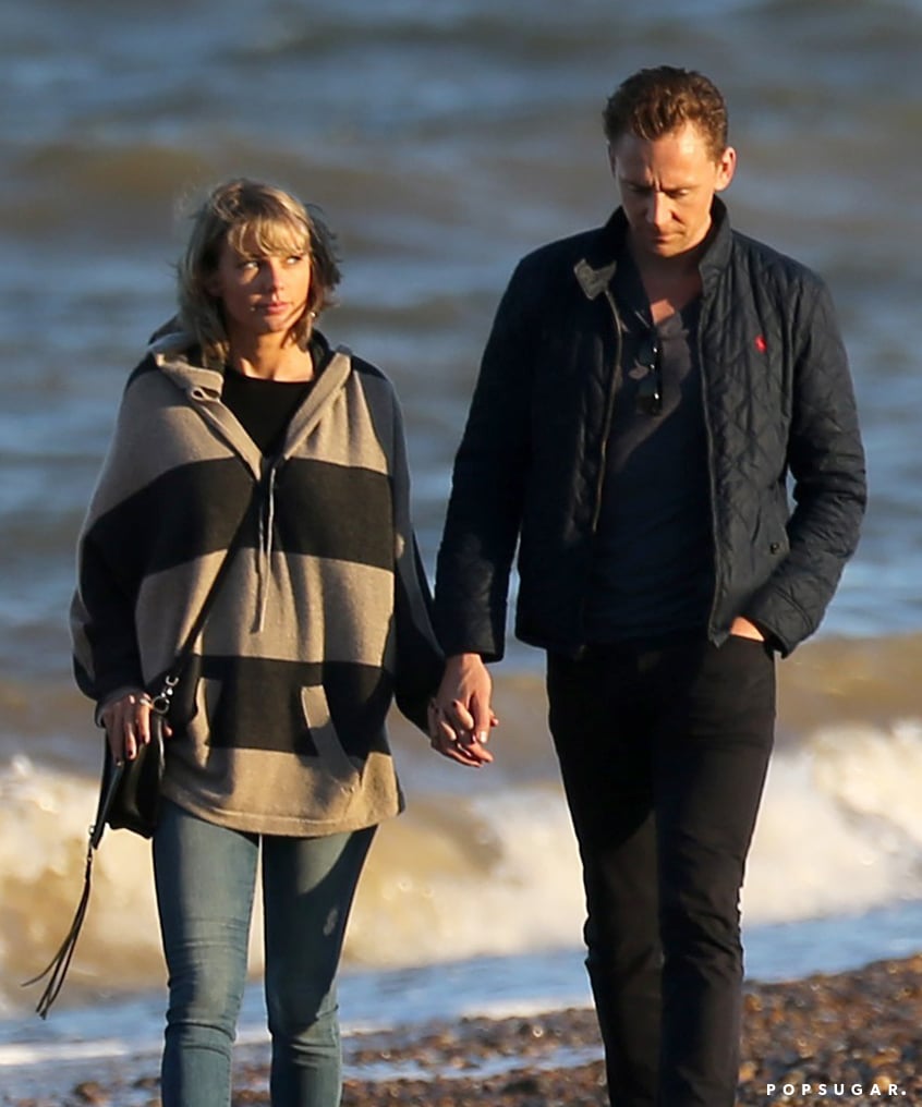 Taylor Swift and Tom Hiddleston With His Mom in the UK