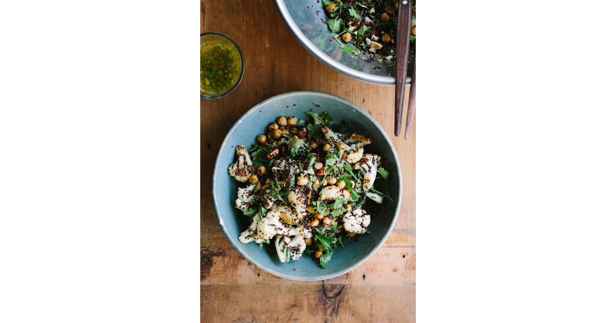 Chickpea, Quinoa, and Cauliflower Salad Healthy Bean Recipe Ideas