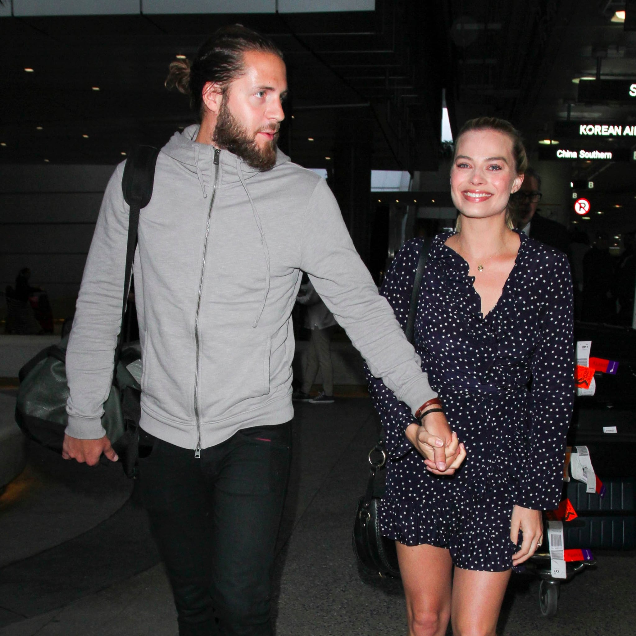 Margot Robbie with her beau Tom Ackerley