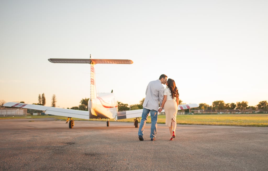 Airport Engagement Shoot