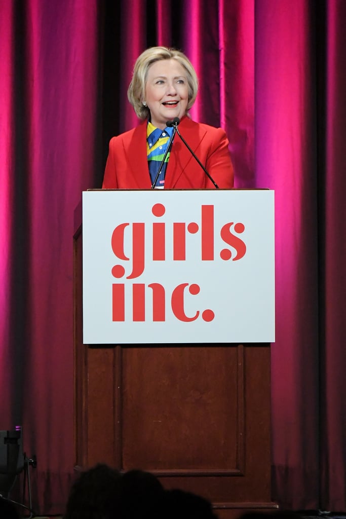 She Wore a Multicolored Button-Down Underneath