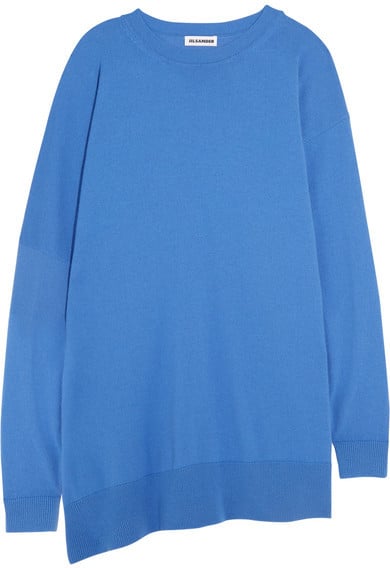 Jil Sander Oversized Fleece Wool and Cashmere-Blend Sweater