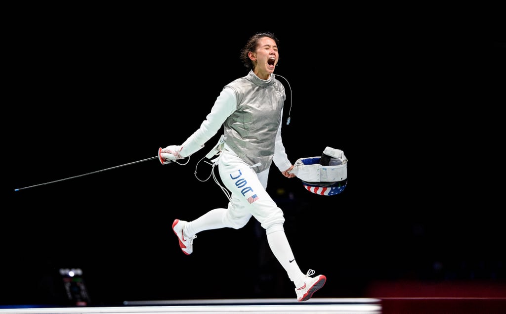 See Lee Kiefer Make History With Olympic Gold Fencing Win