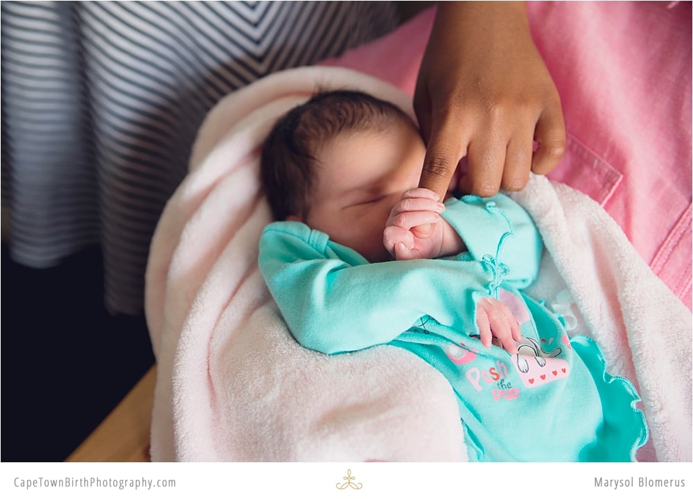 C-Section Birth For Blended Family in South Africa