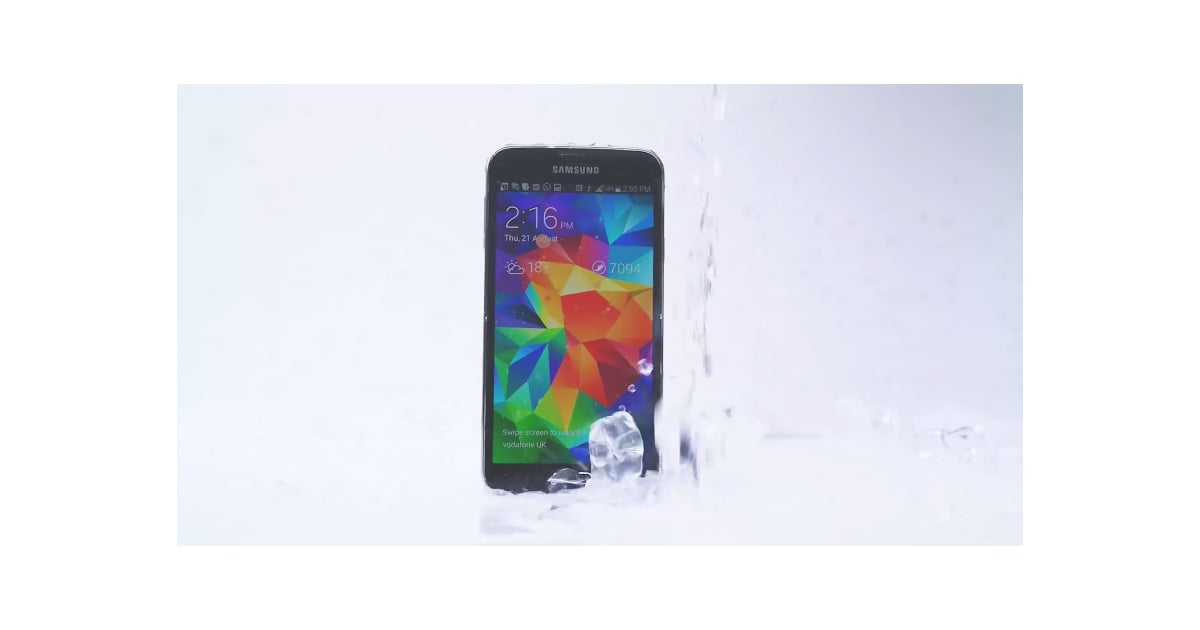 Samsung Galaxy Ice Bucket Challenge POPSUGAR Tech