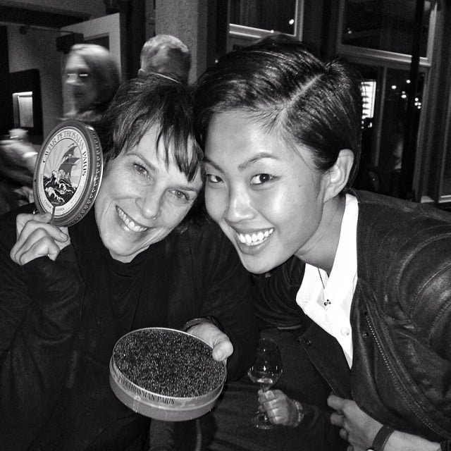 Kristen Kish and Barbara Lynch Ate a Ton of Caviar