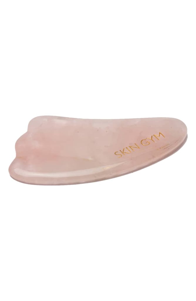 skin gym rose quartz gua sha