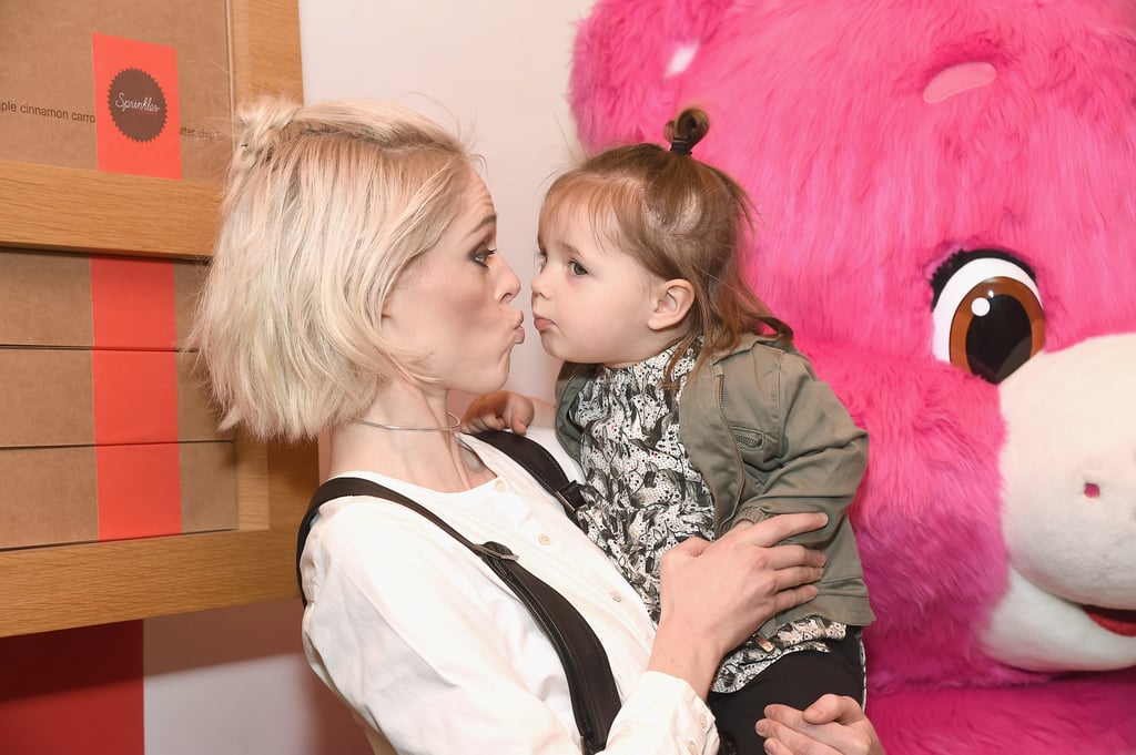 Coco Rocha and Daughter at Sprinkles Event in NYC Jan. 2017