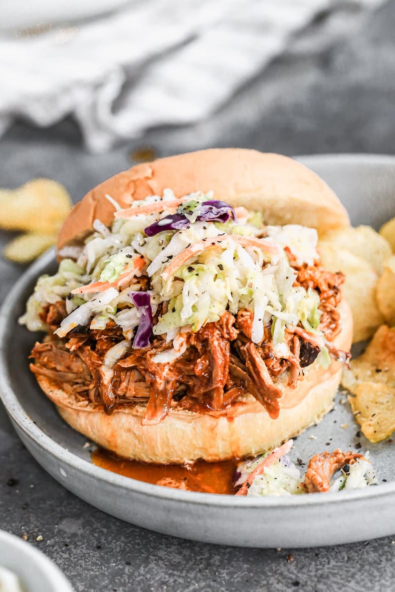 Slow-Cooker Pulled Pork Sandwich