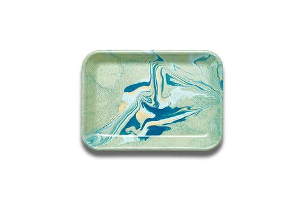 Bornn Multi Swirl Rectangular Tray