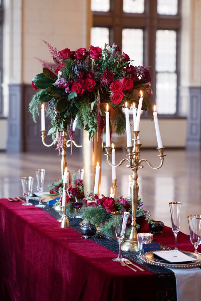 Beauty and the Beast Styled Bridal Shoot