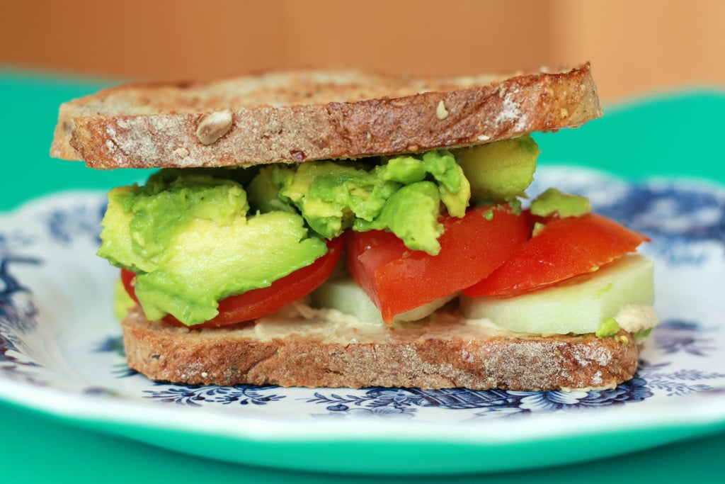 Hummus and Veggie Sandwich