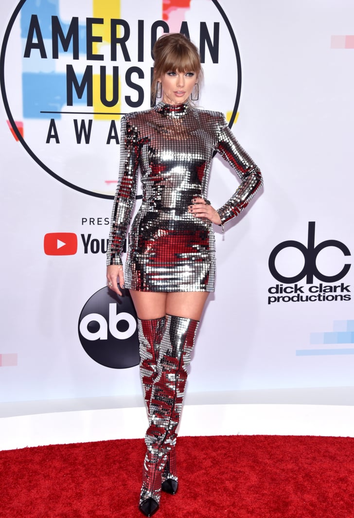 Taylor Swift At The 2018 American Music Awards Popsugar