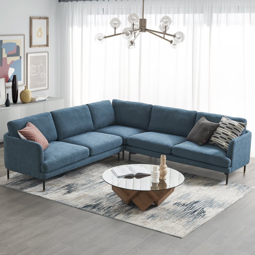 Best Big Modern Sectional: Castlery Pebble L-Shape Sectional Sofa