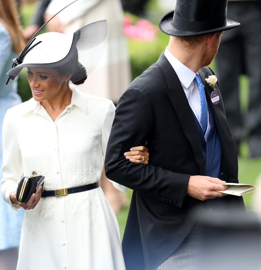 Prince Harry and Meghan Markle at Royal Ascot 2018 | POPSUGAR Celebrity ...