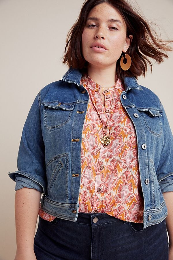 Pilcro denim trucker jacket store