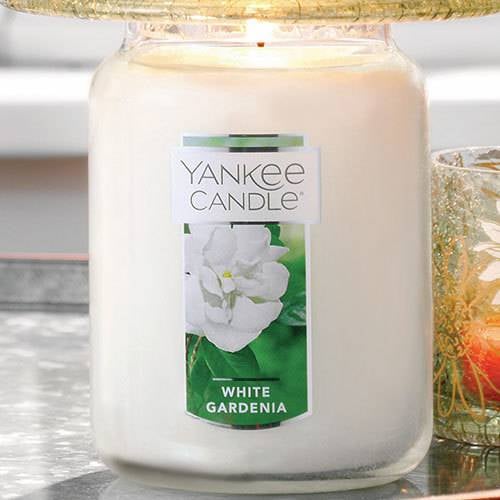 White Gardenia Large Classic Jar Candle