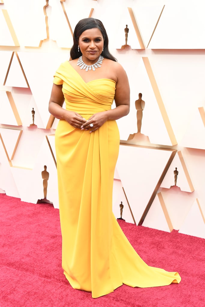 Mindy Kaling's 2020 Oscars Necklace Came With Security