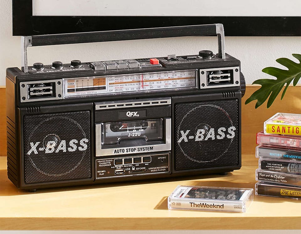 Radio, Cassette, and MP3 Boombox | The 26 Best Tech Gifts For ...