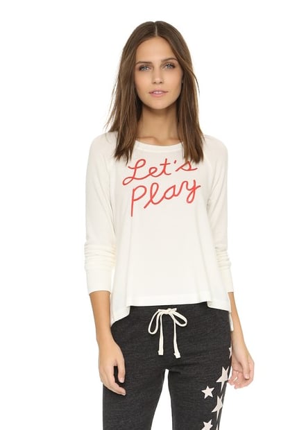 Sundry "Let's Play" Pullover Sweatshirt ($99)