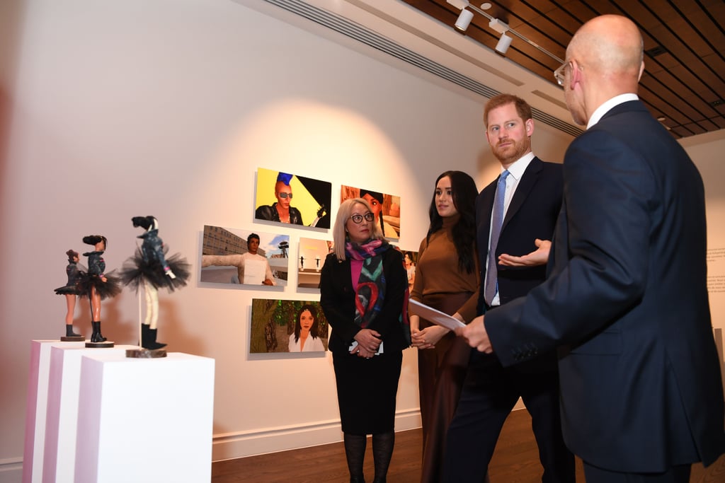 Meghan Markle and Prince Harry Visit Canada House 2020