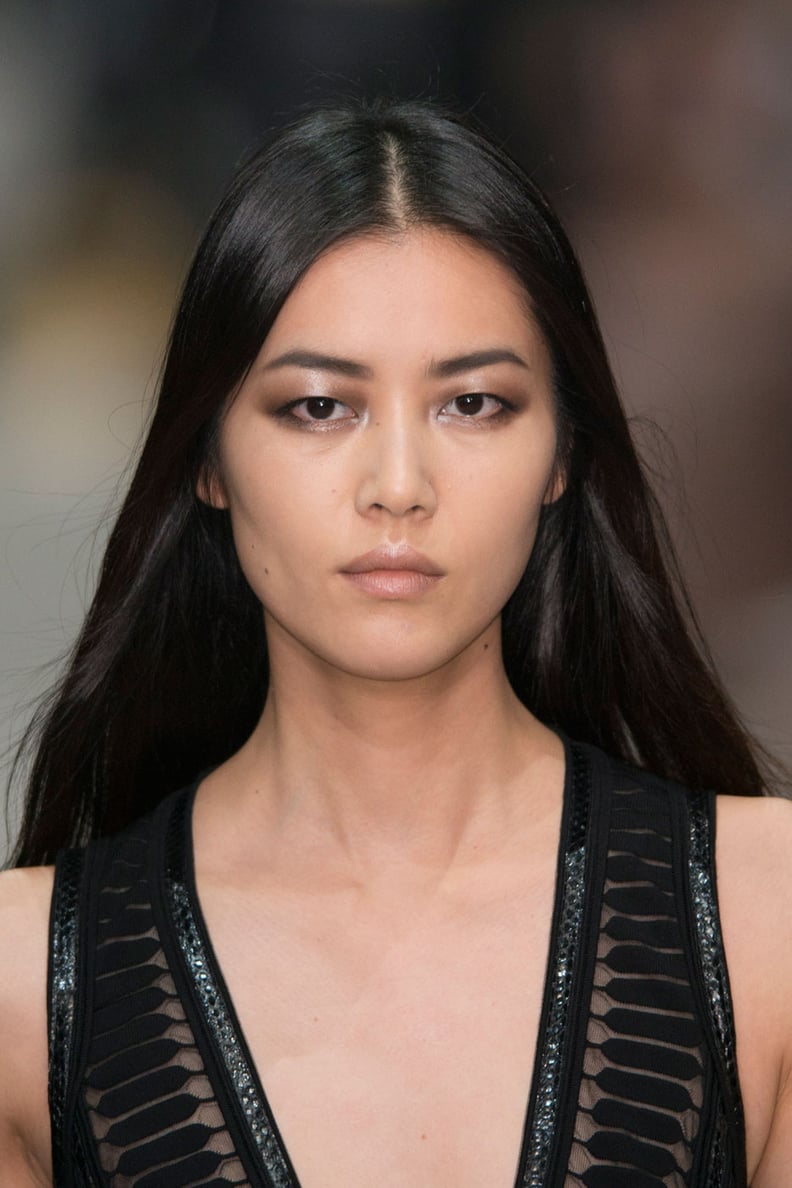 Liu Wen at Roberto Cavalli Spring 2015