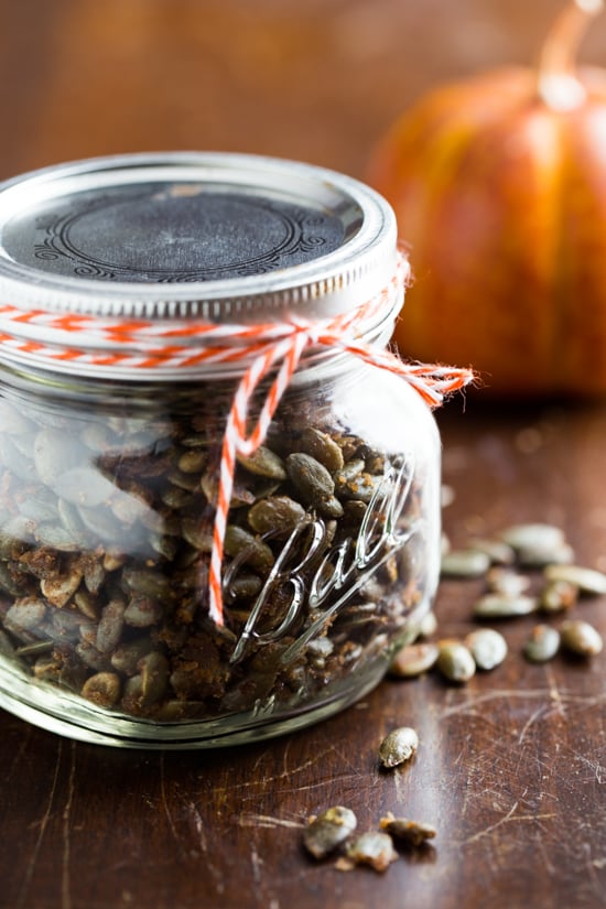 Maple Roasted Pumpkin Seeds