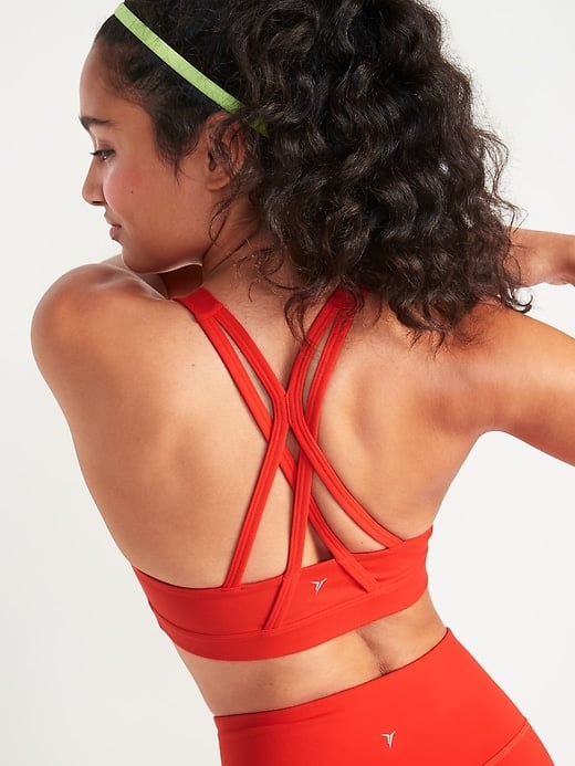 Old Navy Medium Support Strappy Sports Bra