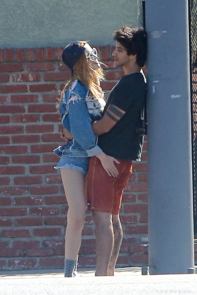 Bella Thorne and Tyler Posey PDA in LA October 2016